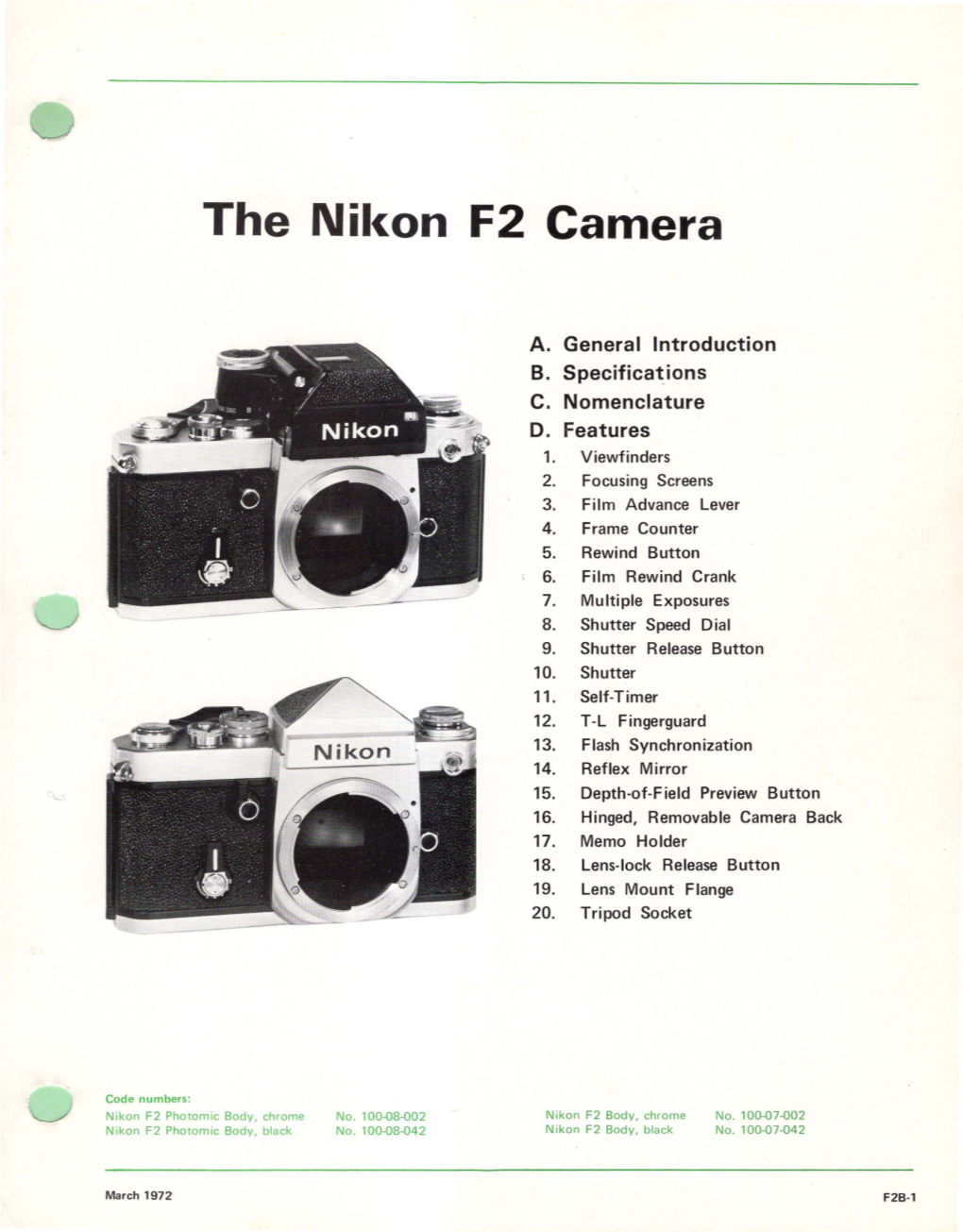 The Nil(On F2 Camera