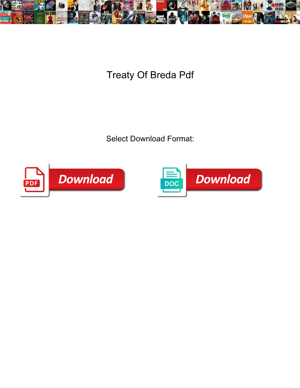 Treaty of Breda Pdf