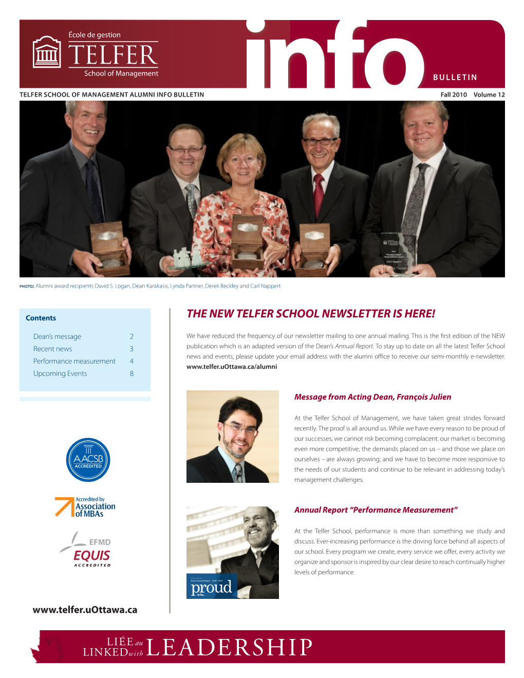 The New Telfer School Newsletter Is Here!