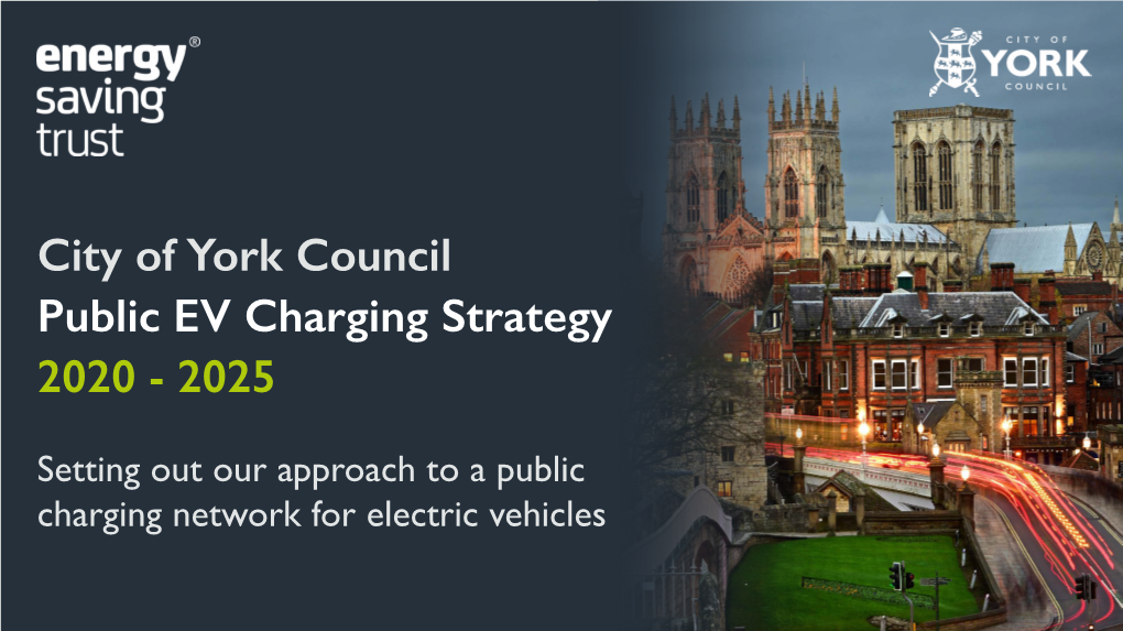 York Public EV Charging Strategy