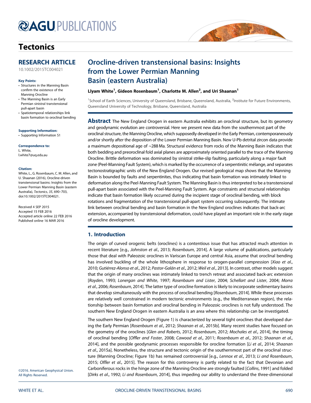 Orocline-Driven Transtensional Basins: Insights from the Lower Permian Manning Basin