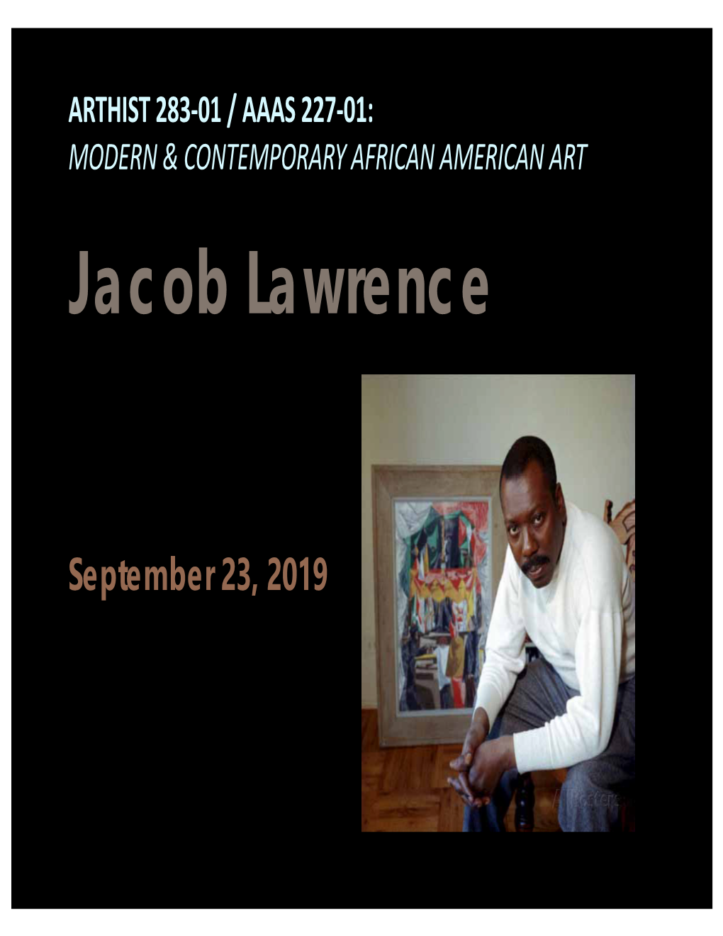 Jacob Lawrence