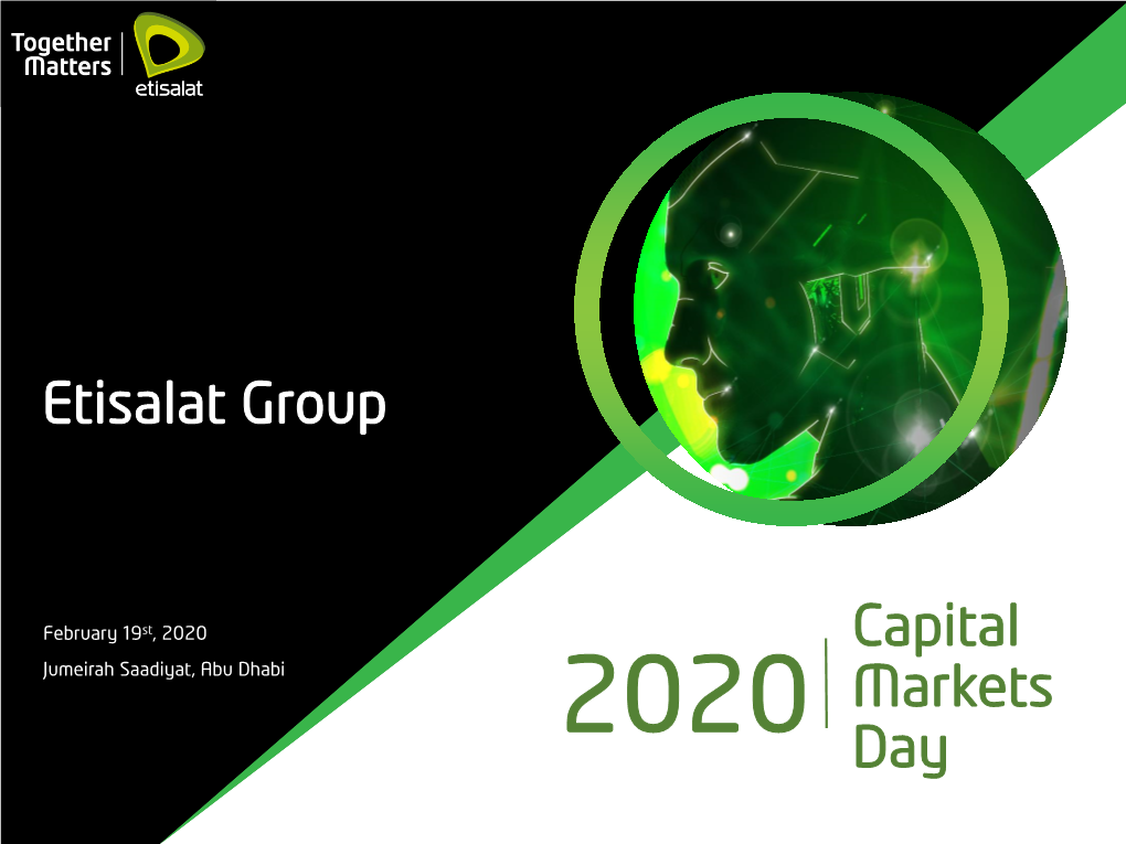 Capital Markets Day 2020 Presentation