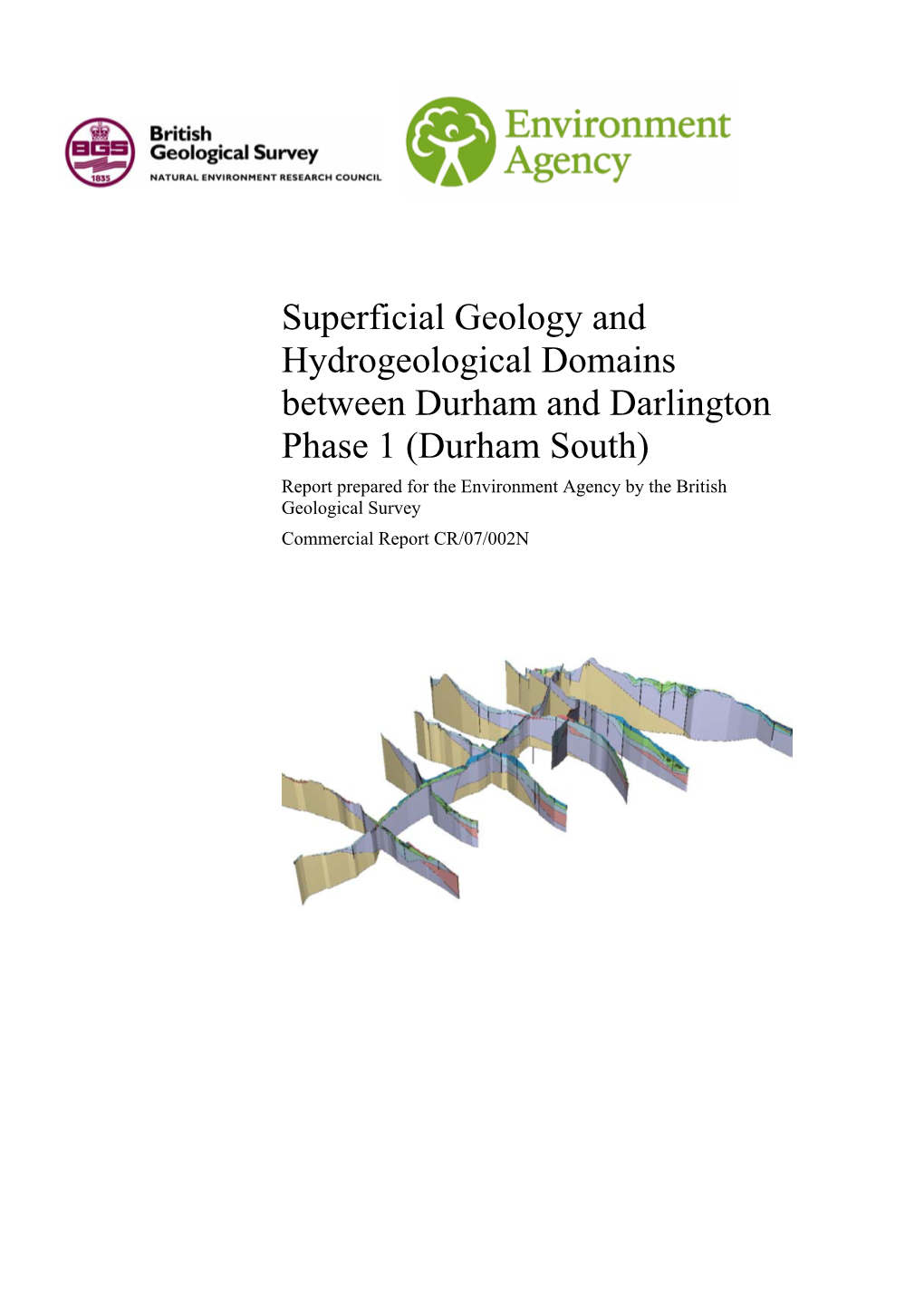 Superficial Geology and Hydrogeological Domains Between