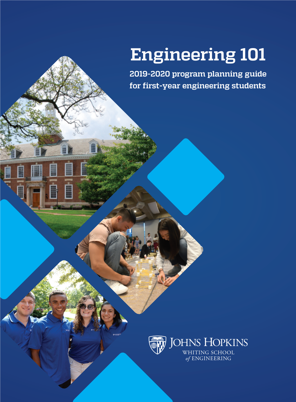 Engineering at Johns Hopkins University! We Look Forward to Meeting You When You Arrive on Campus for Orientation