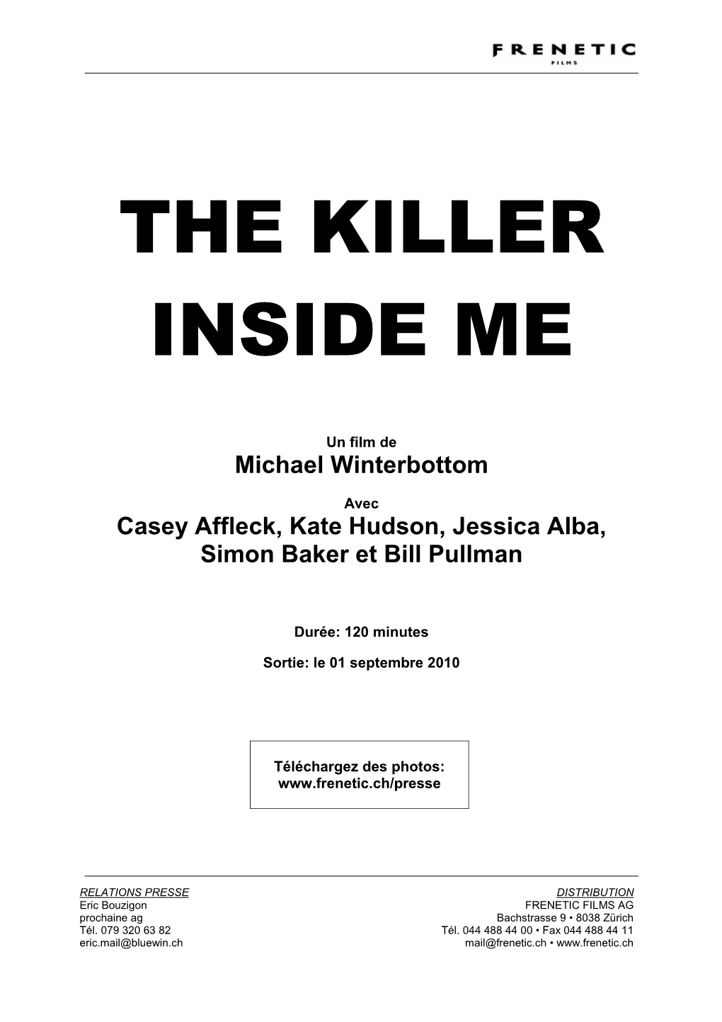 The Killer Inside Me