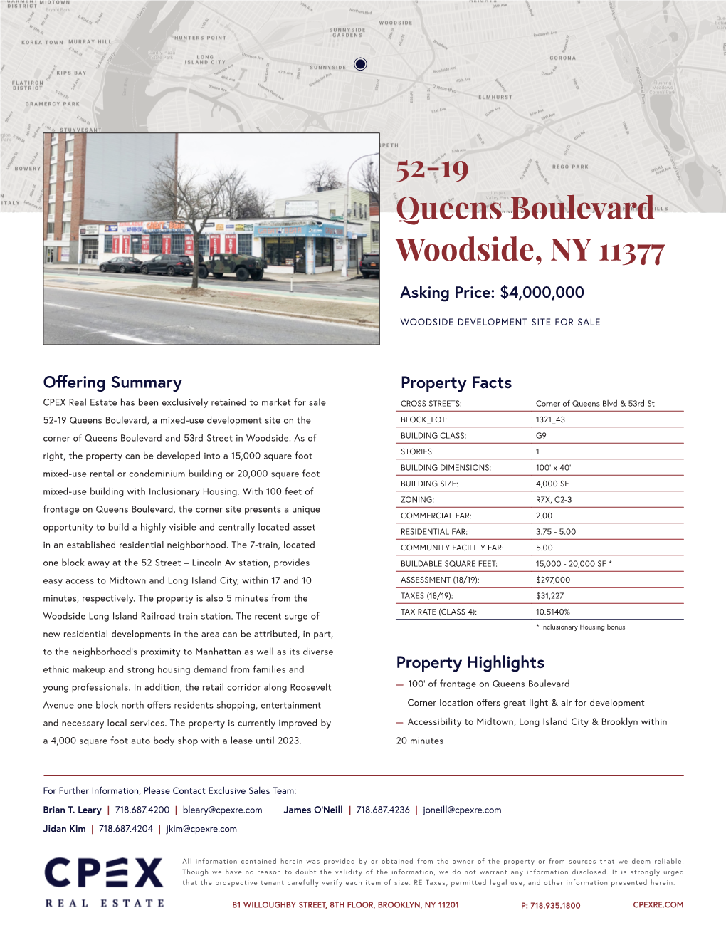 52-19 Queens Boulevard Woodside, NY 11377