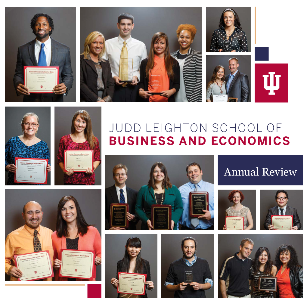 Annual Review Judd Leighton School of Business and Economics