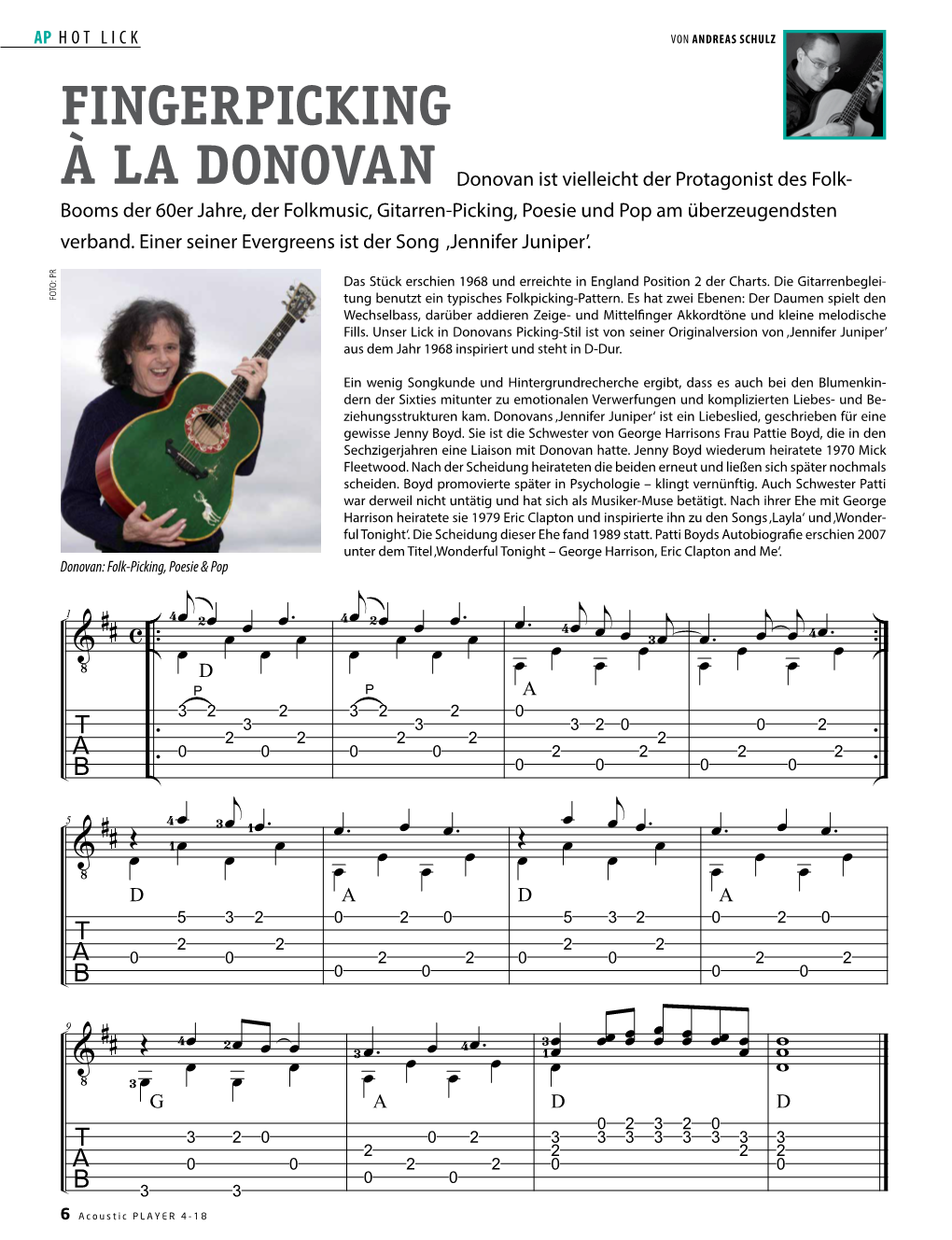 Fingerpicking À La Donovan