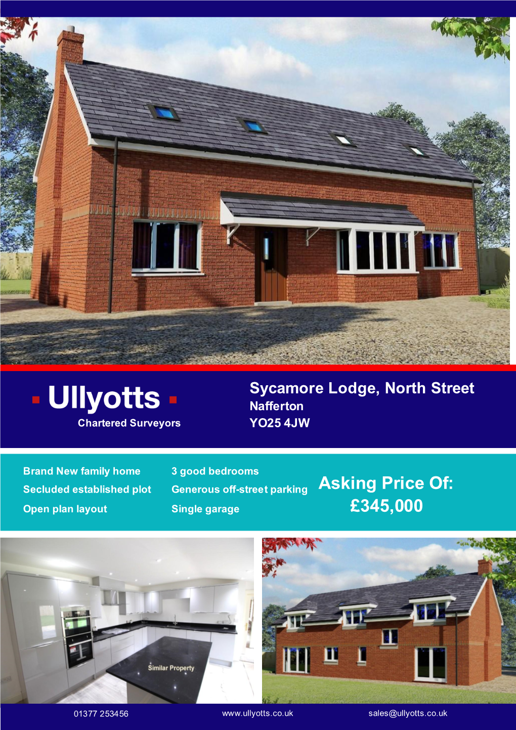 Sycamore Lodge, North Street Nafferton Chartered Surveyors YO25 4JW