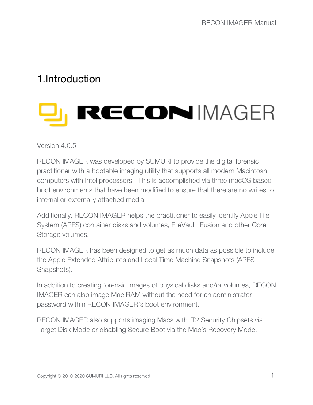 RECON-IMAGER-Manual.Pdf