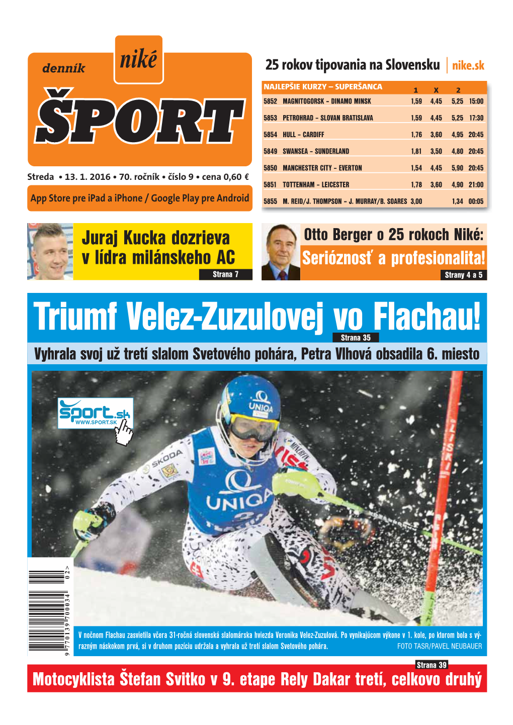 Triumf Velez-Zuzulovej Vo Flachau! Strana 35 Vyhrala Svoj Už Tretí Slalom Svetového Pohára, Petra Vlhová Obsadila 6