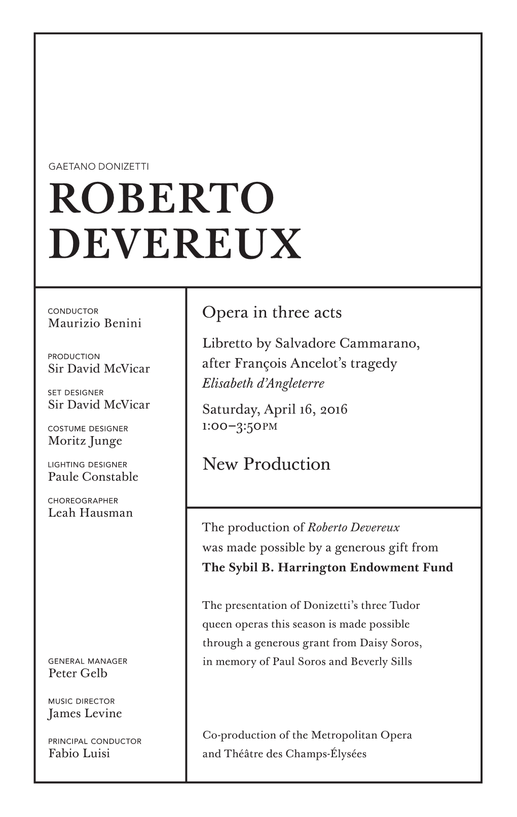 Roberto Devereux