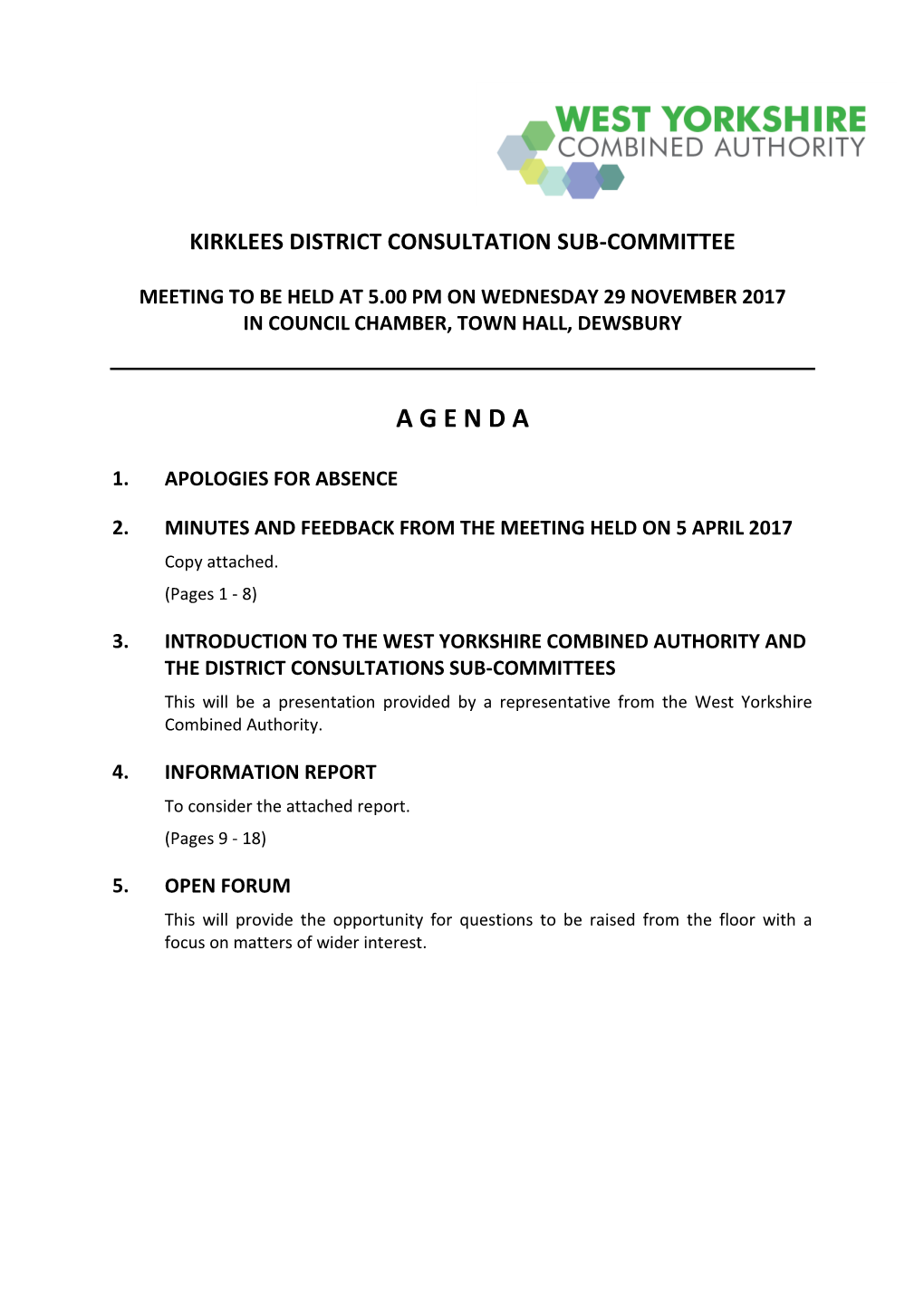 (Public Pack)Agenda Document For