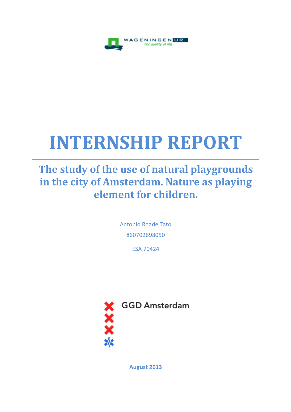 Internship Report Final