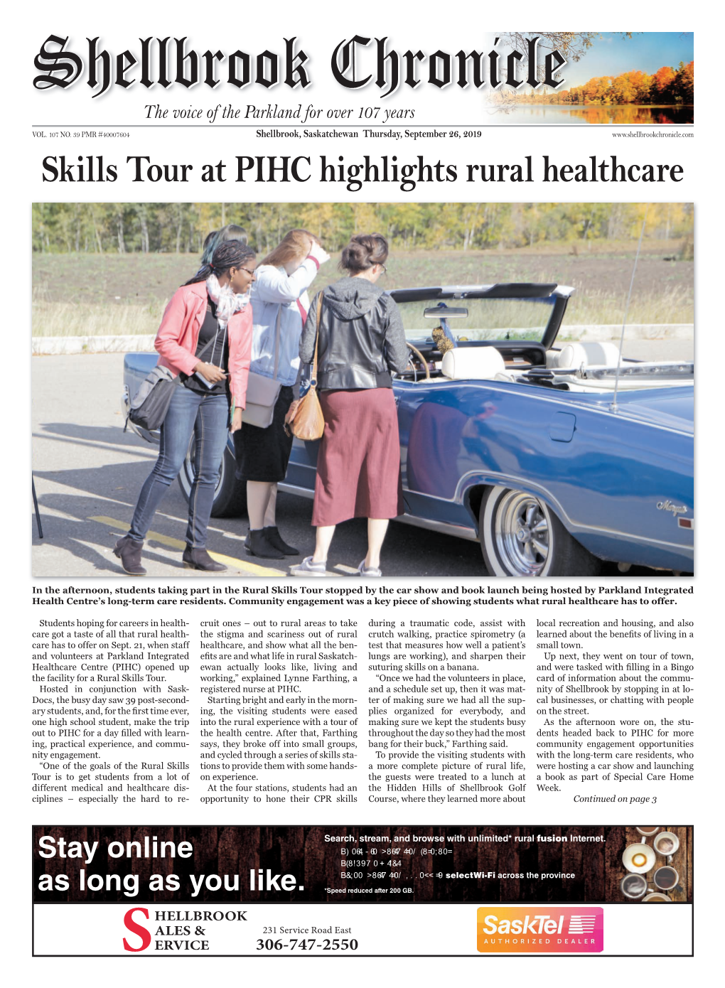 Skills Tour at PIHC Highlights Rural Healthcare