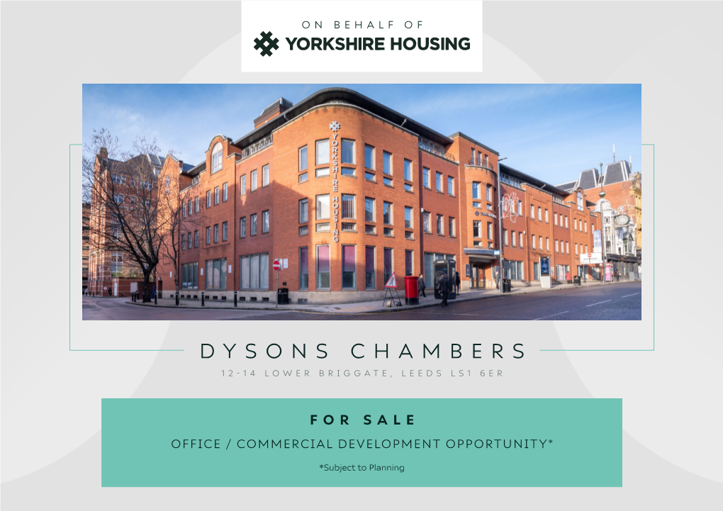 Dysons Chambers 12-14 Lower Briggate, Leeds Ls1 6Er