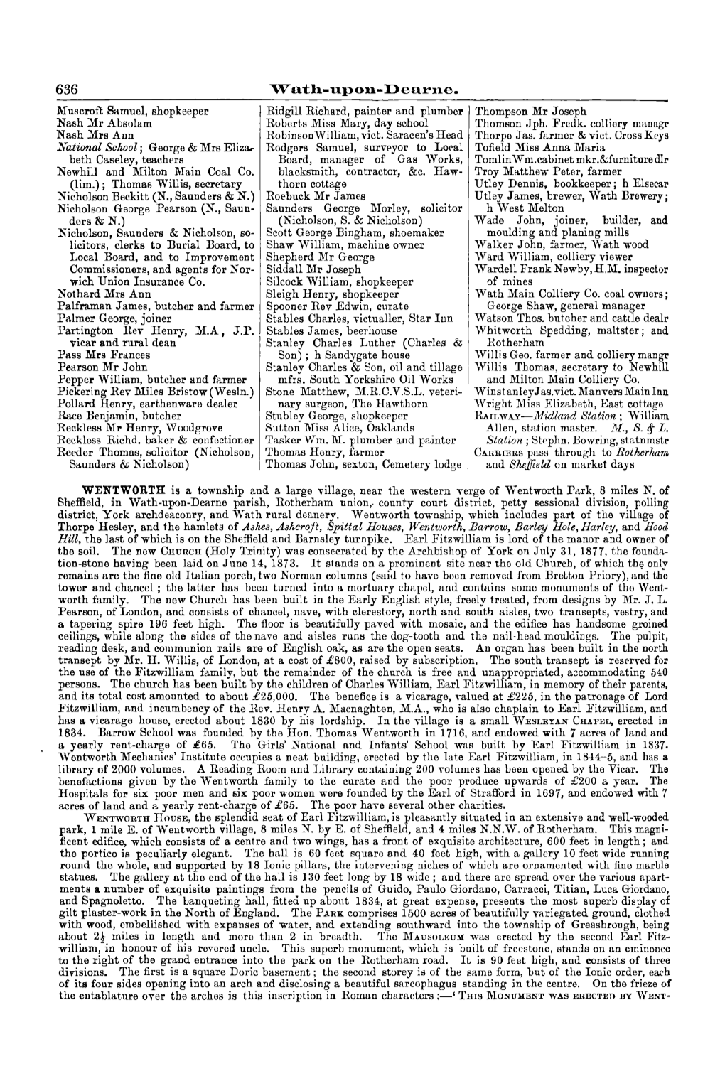 ",Va-Th-Upon-Dearne. • Mu8croft Samuel, Shopkeeper Ridgill Richard, Painter and Plumber Thompson Mr J Oseph Rash Mr Absolam Roberts Miss Mary, Day School Thomson Jph