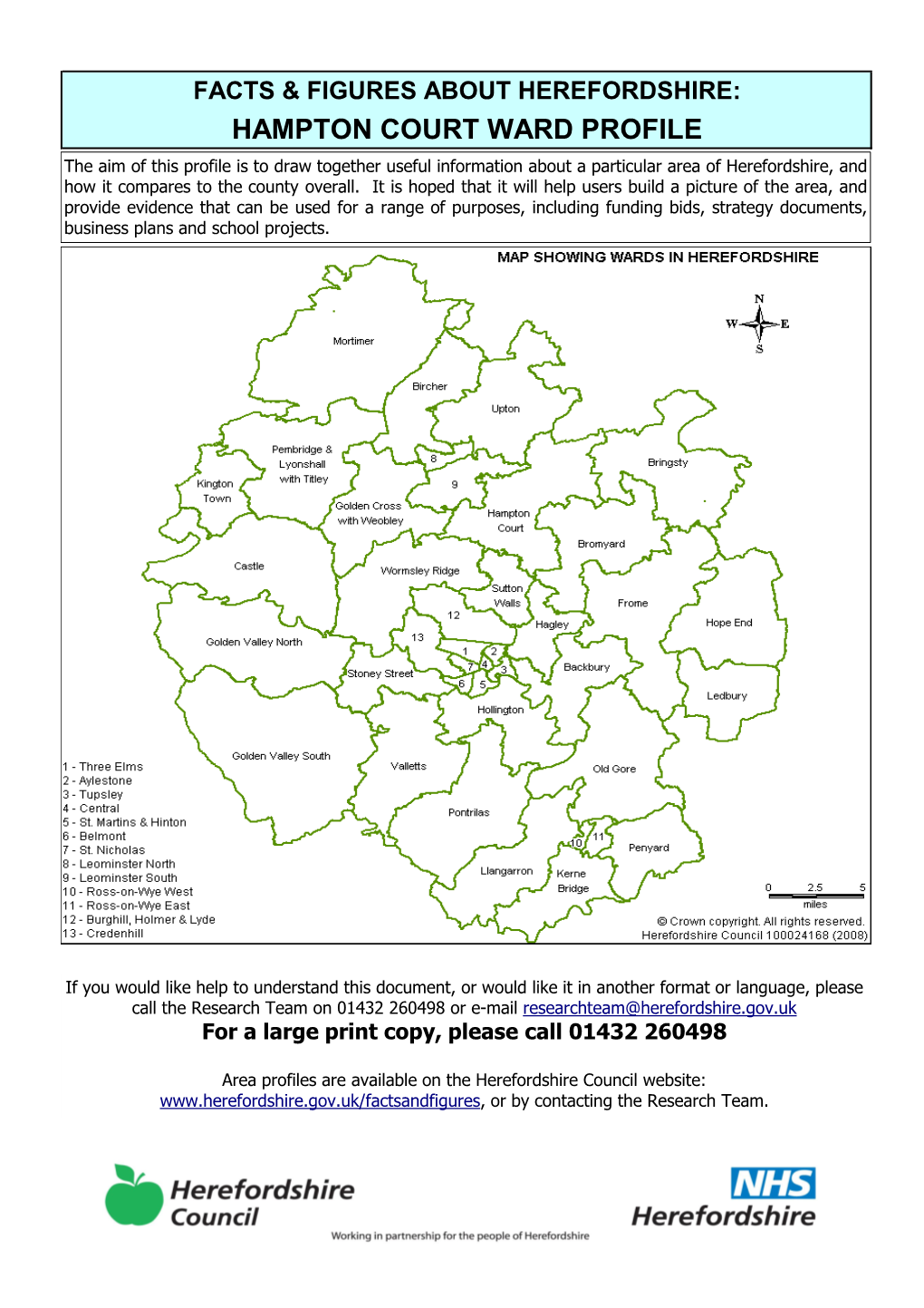 Hampton Court Ward Profile