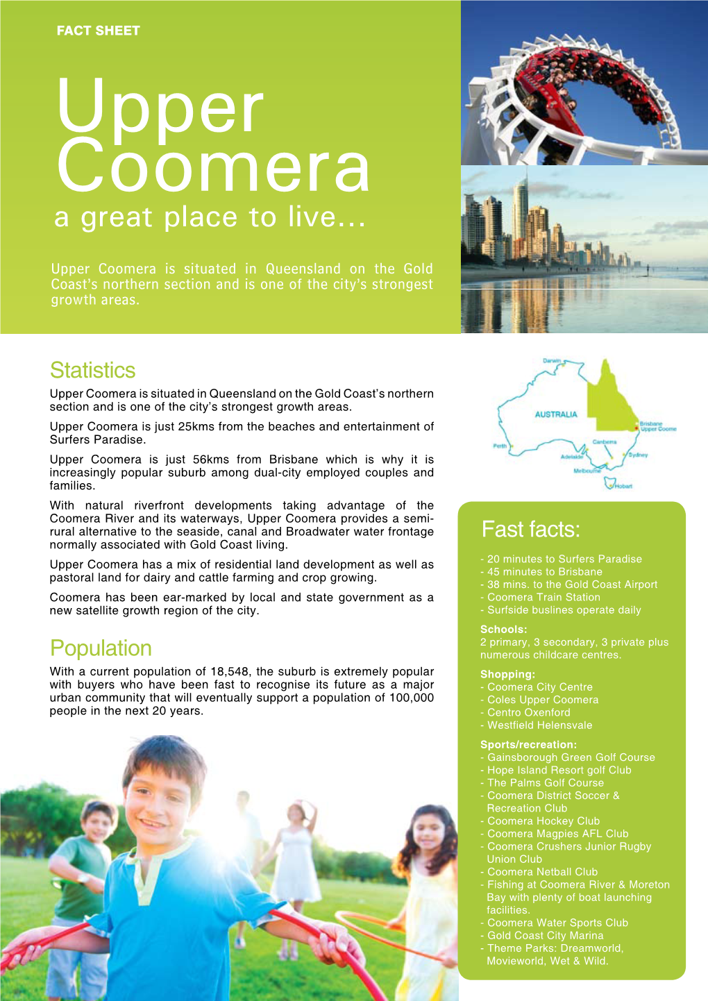 Upper Coomera a Great Place to Live