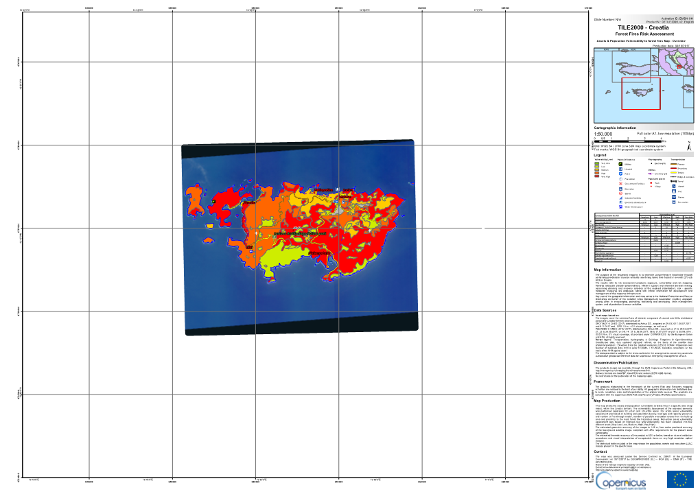 TILE2000, V2, English TILE2000 - Croatia Forest Fires Risk Assessment