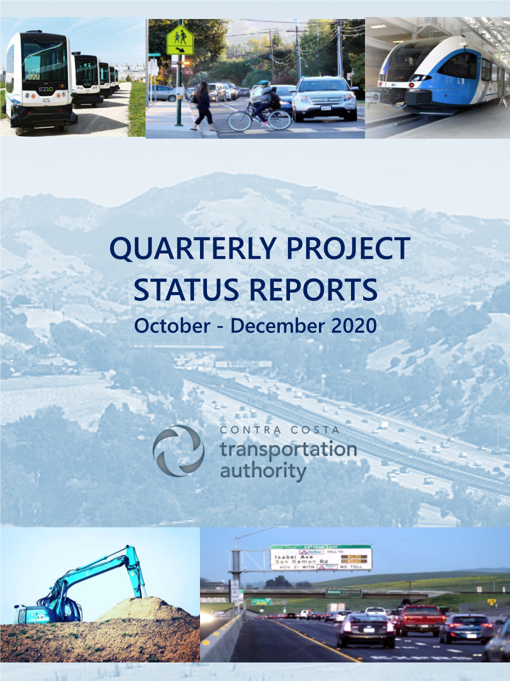 QUARTERLY PROJECT STATUS REPORTS October - December 2020