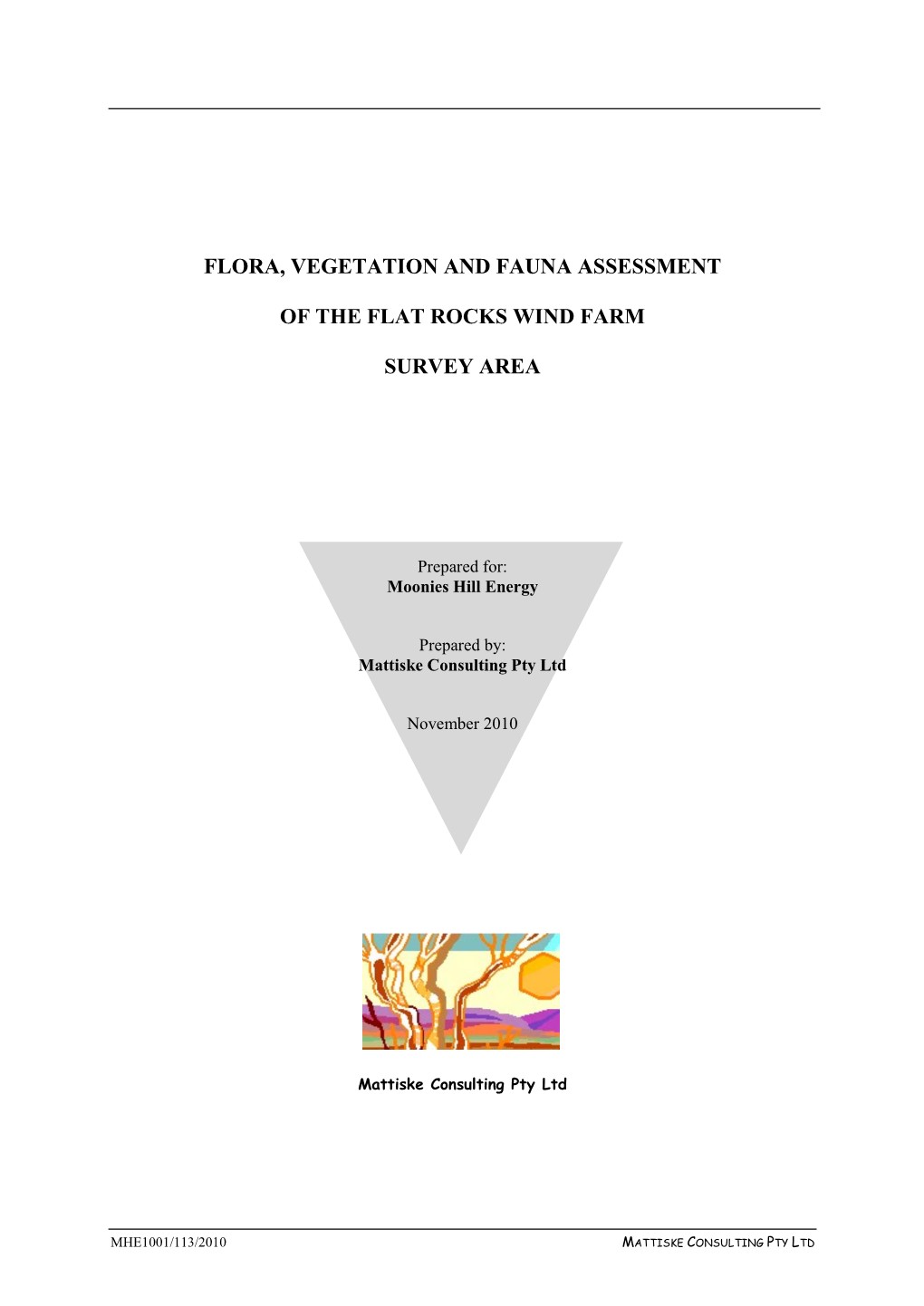 Flora and Vegetation Values Of