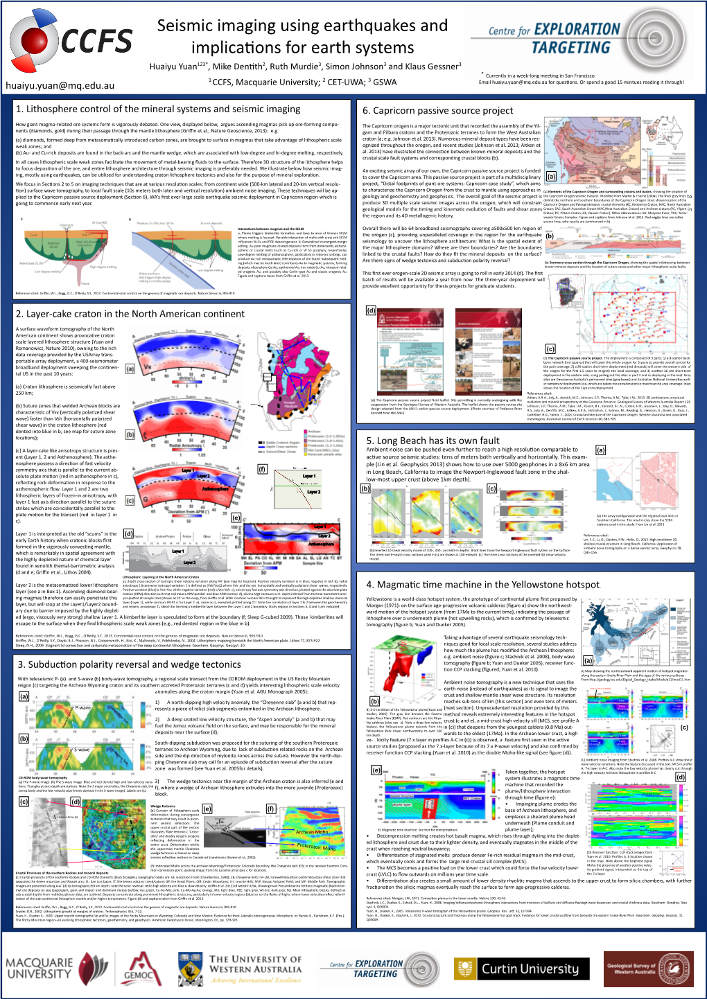 Seismic Imaging Using Earthquakes and Implications for Earth Systems