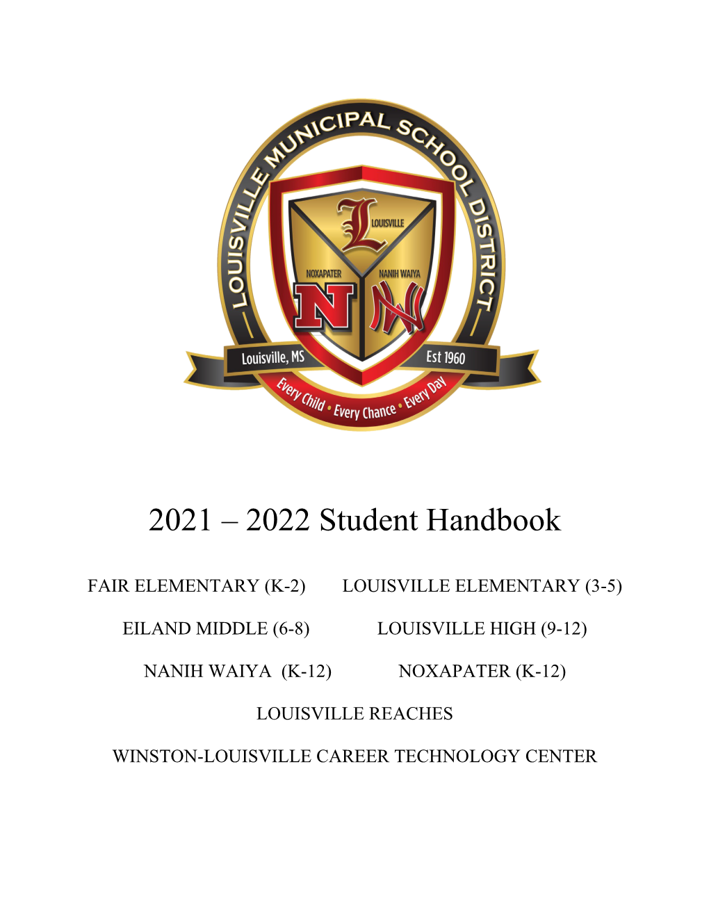 Student Handbook