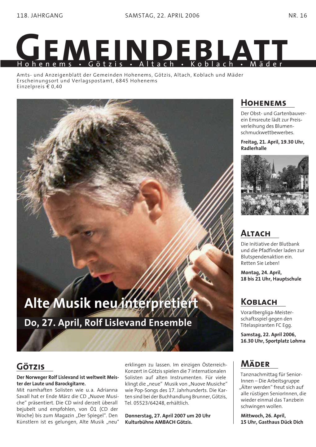 Alte Musik Neu Interpretiert