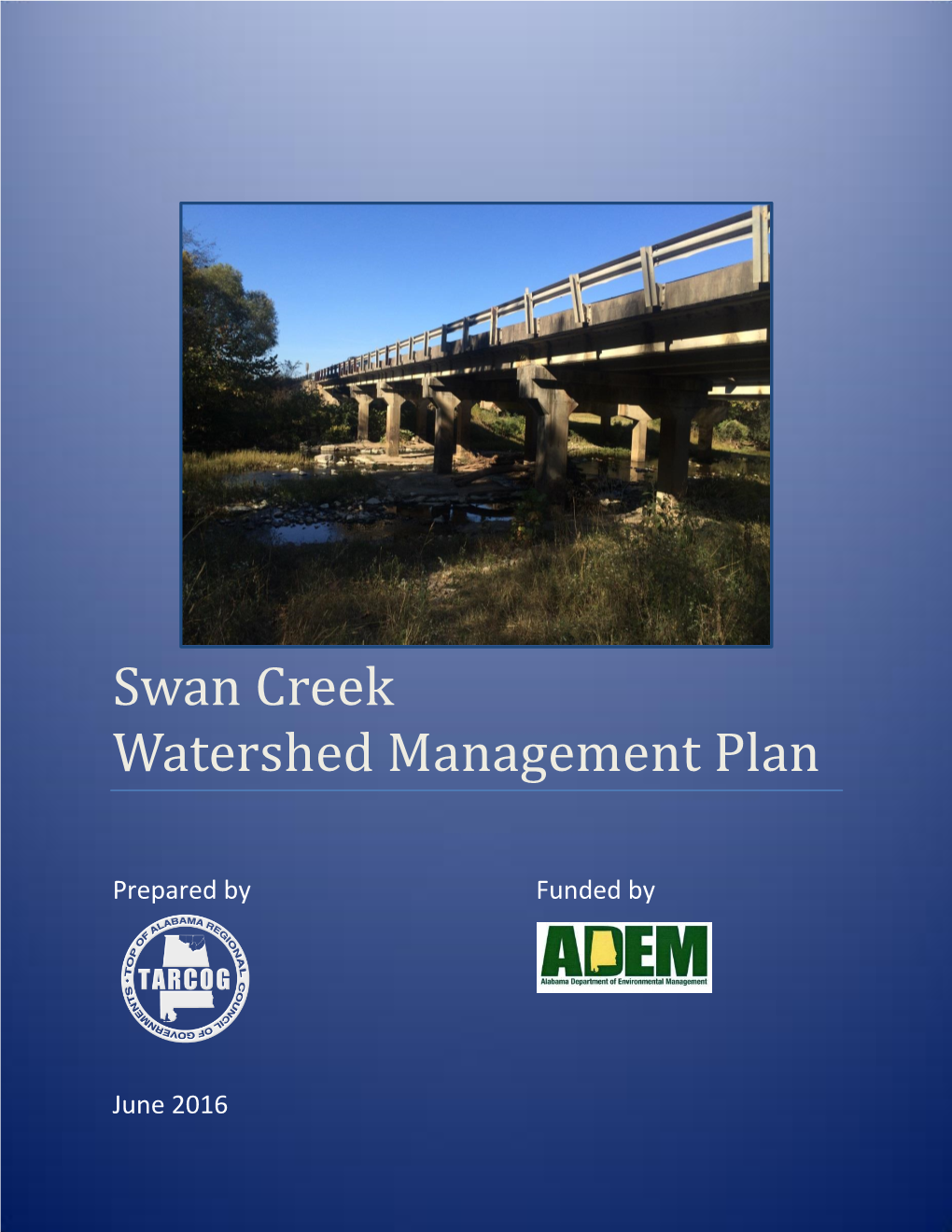 Swan Creek Watershed Management Plan
