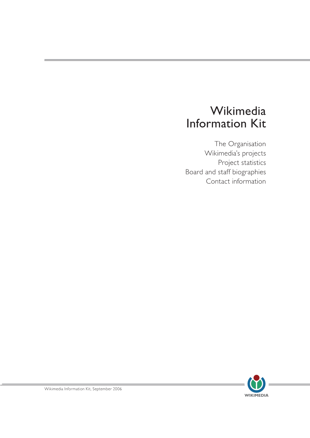 Wikimedia Information Kit