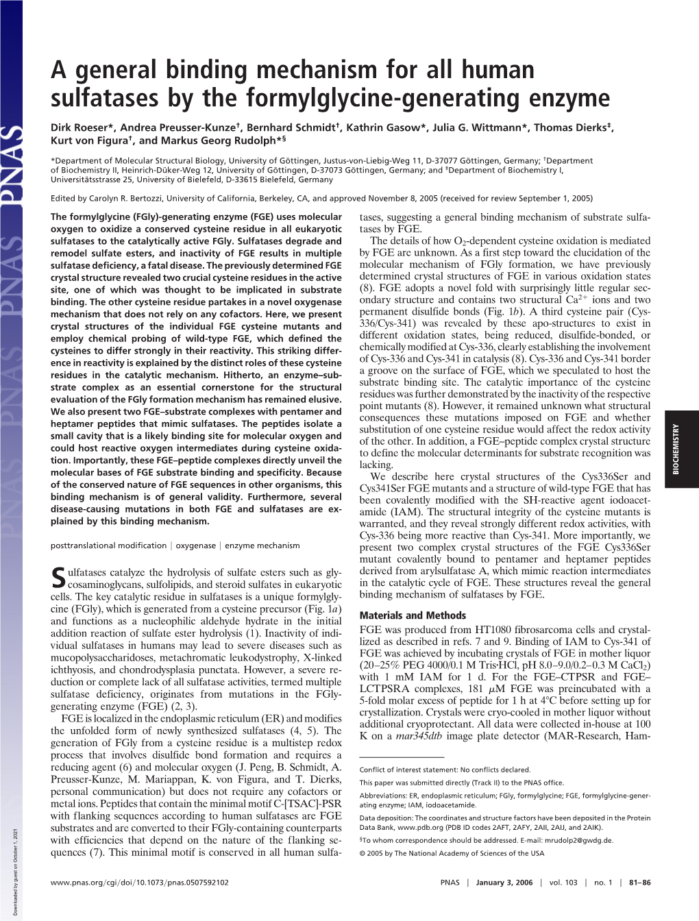 A General Binding Mechanism for All Human Sulfatases by the Formylglycine-Generating Enzyme