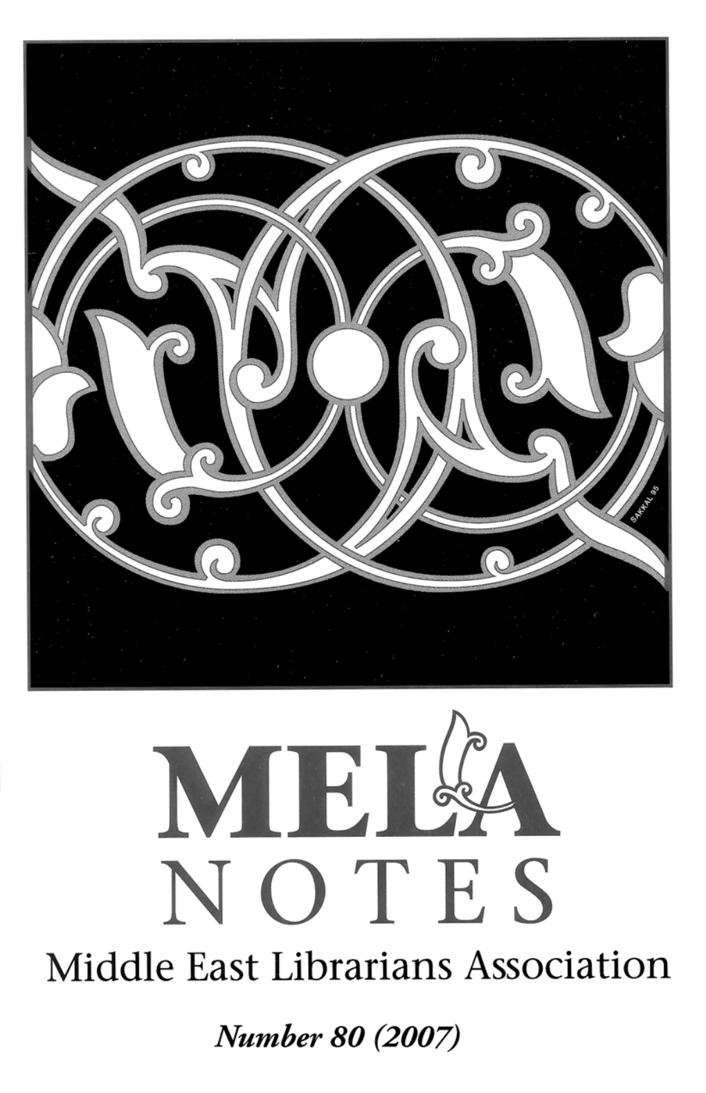 MELA Notes 80 (2007) Trips up to Marshall Street Put Us in Contact with the Yiddish Language and Mysterious Hebrew Letters on Synagogues and Stores