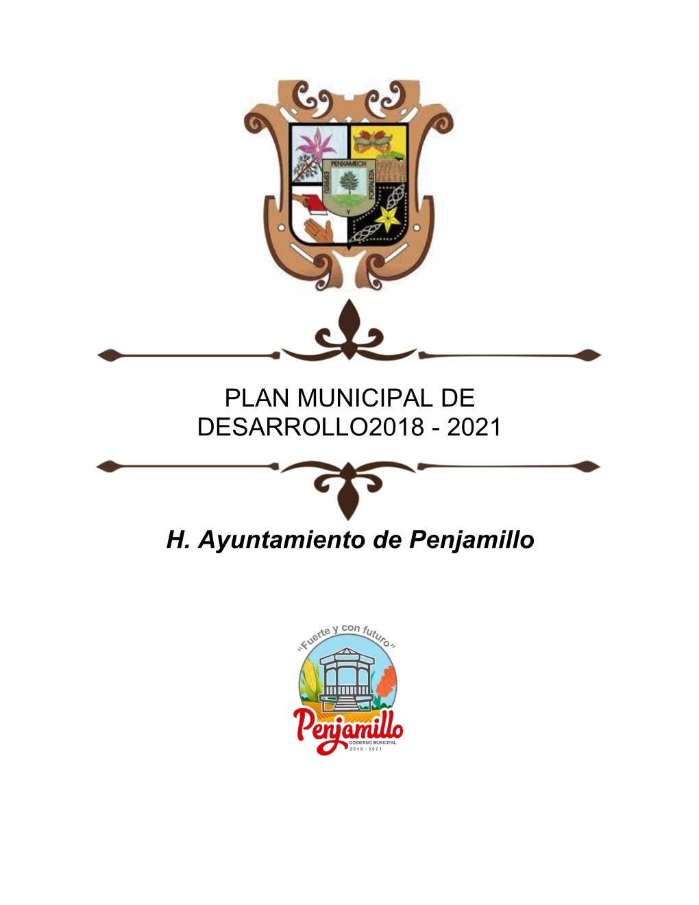 Plan Municipal De Desarrollo2018 - 2021