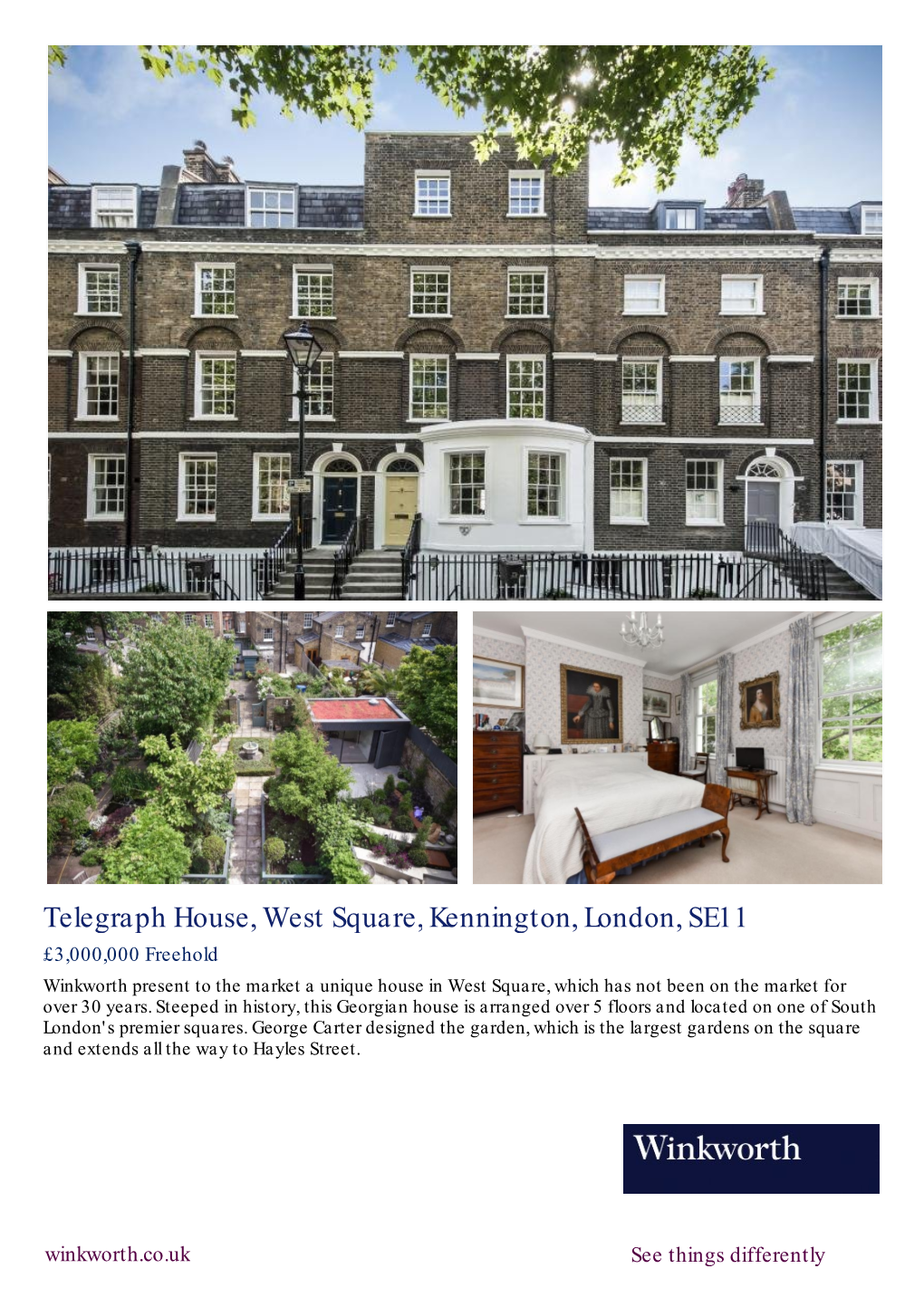 Telegraph House, West Square, Kennington, London, SE11