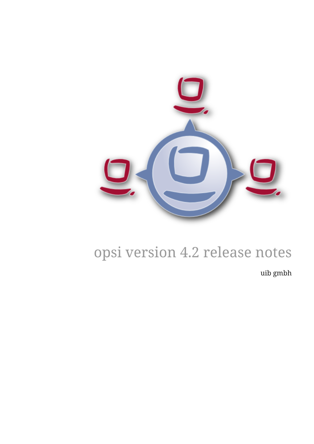 Opsi Version 4.2 Release Notes