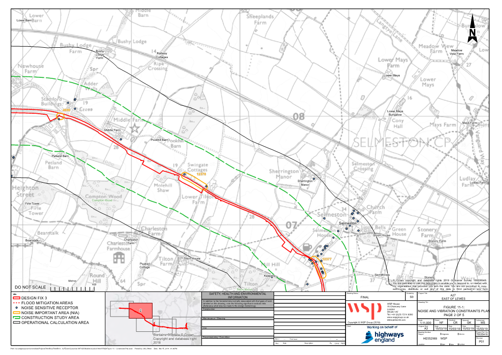 A27 East of Lewes Improvements PCF Stage 3 – Environmental Assessment Report