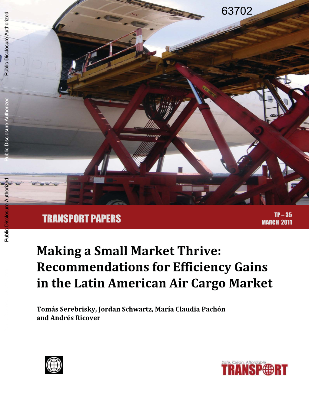 Recommendations for Efficiency Gains in the Latin American Air Cargo Market