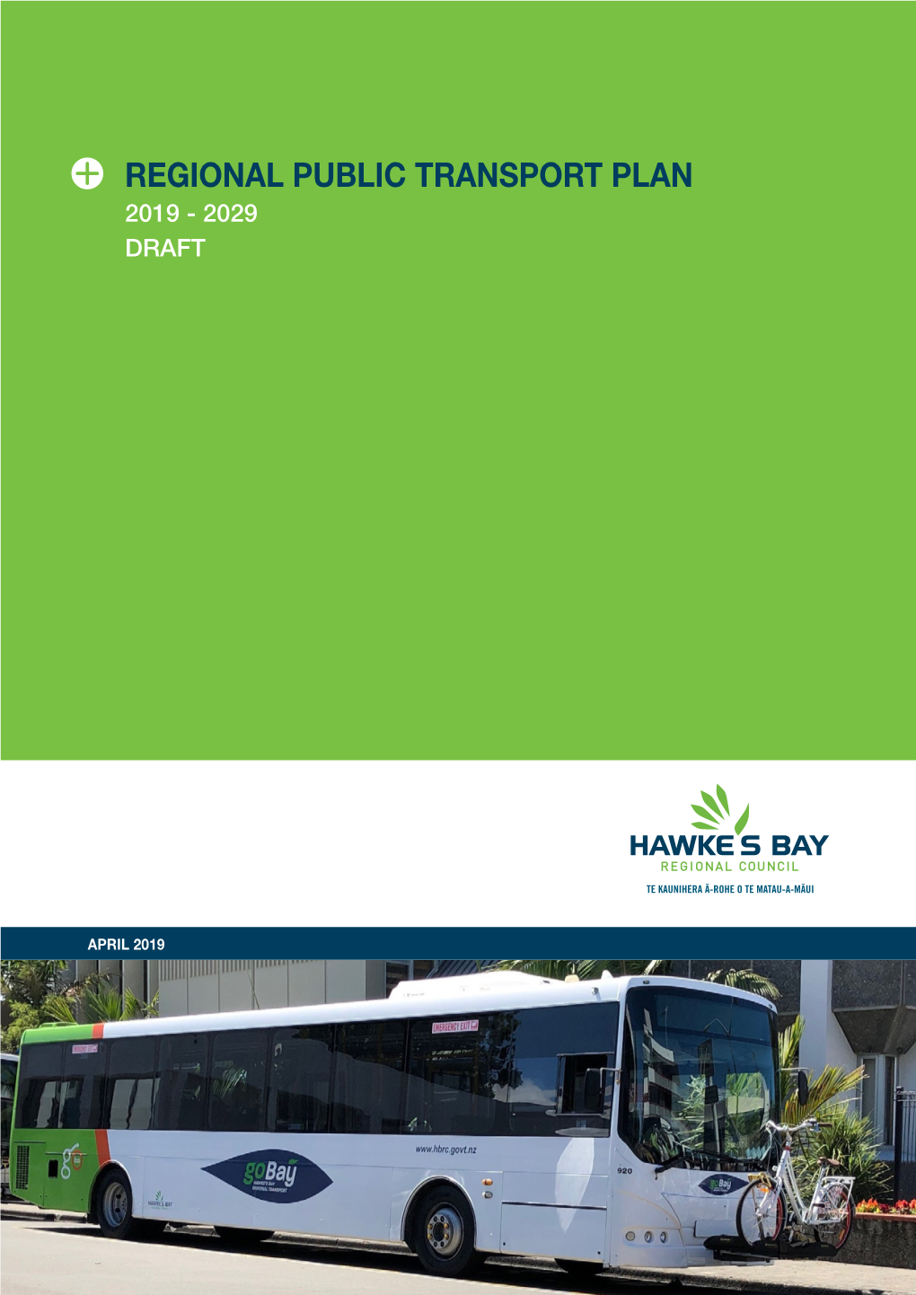 Regional Public Transport Plan 2019 - 2029 Draft