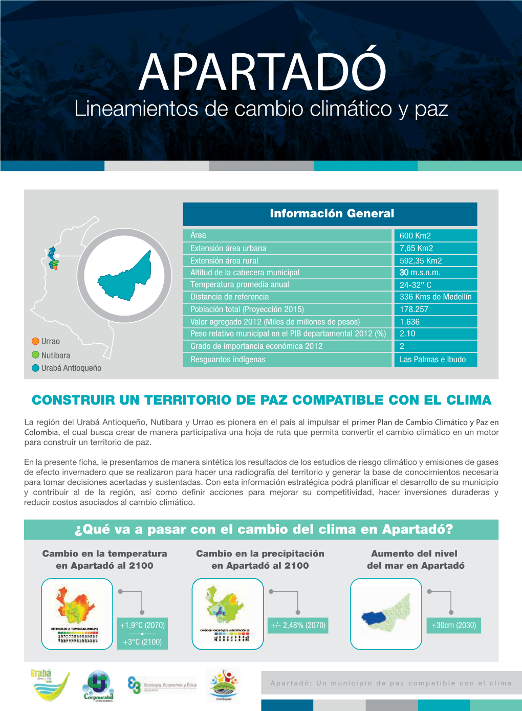 APARTADÓ Lineamientos De Cambio Climático Y Paz