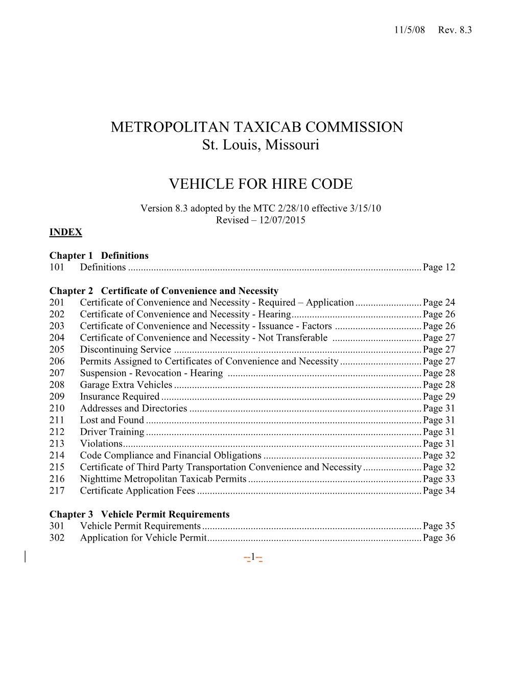 St. Louis Metropolitan Taxicab Commission