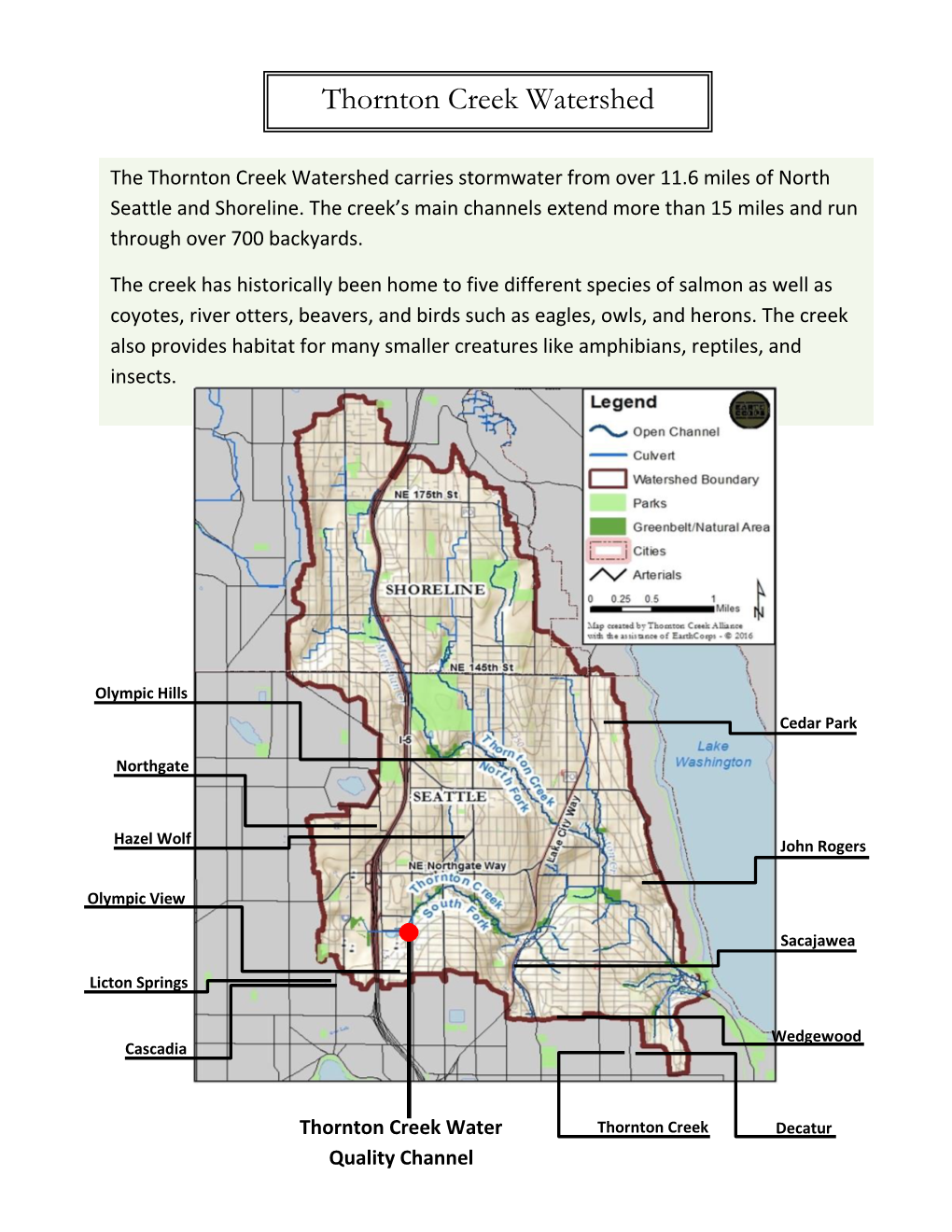 Thornton Creek Watershed