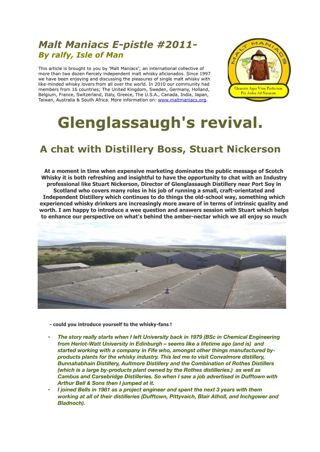 Glenglassaugh's Revival