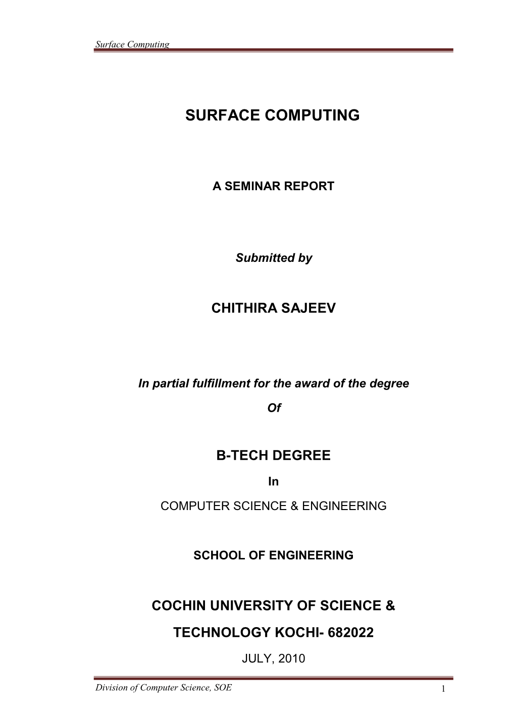 SURFACE COMPUTING.Pdf