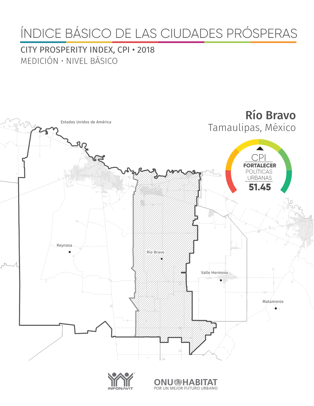 Índice Básico De Las Ciudades Prósperas City Prosperity Index, Cpi • 2018 Medición • Nivel Básico