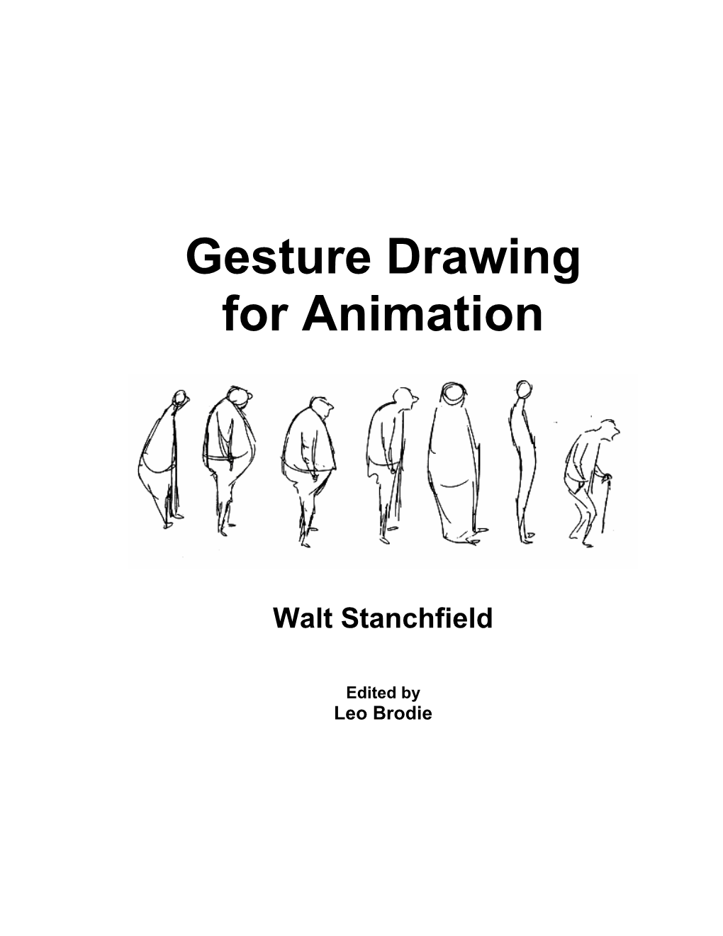 Gesture Drawing for Animation