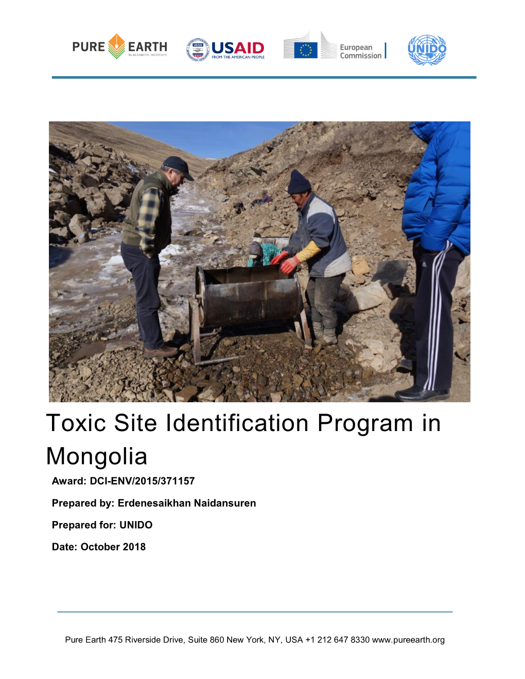 Mongolia Country Report 2018