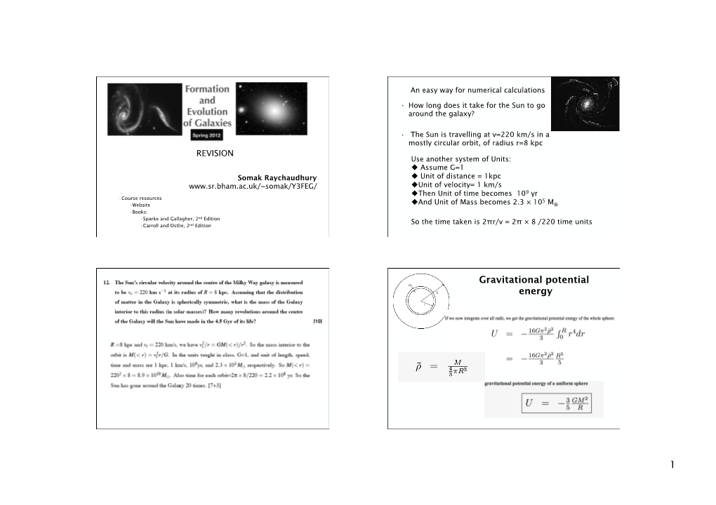 Gravitational Potential Energy