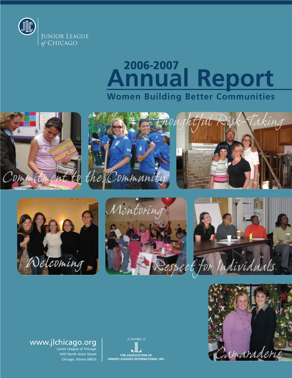2006-2007 Annual Report Women Building Better Communities